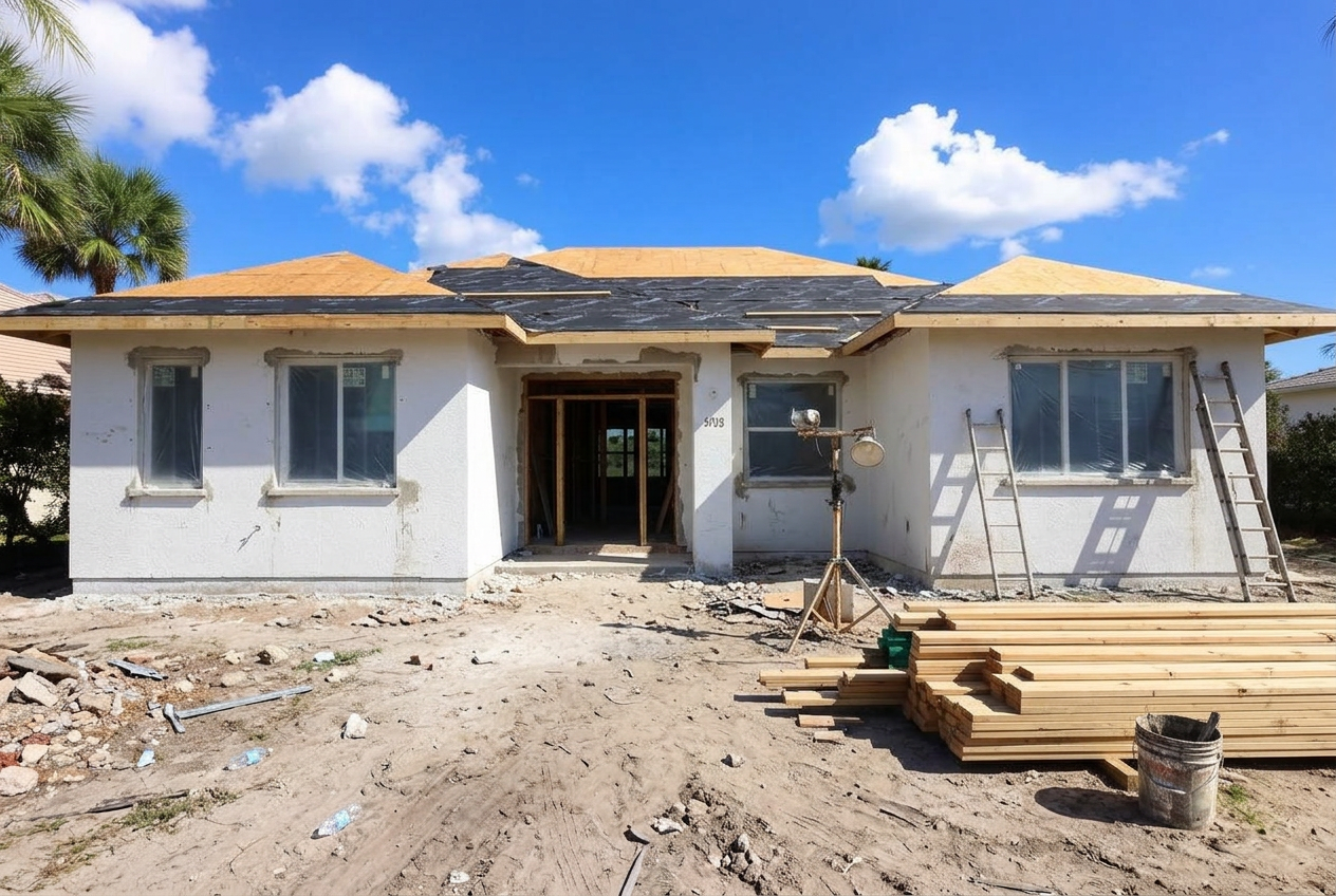 Fort Myers Whole-Home Rebuild — In Progress